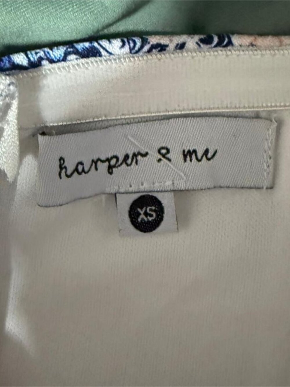 Harper & Me Strapless Printed Romper - Women’s XS - Picture 4 of 10